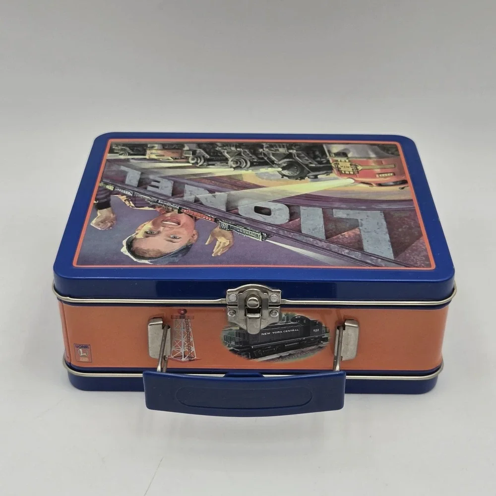 Lionel Trains Metal Lunch Box 1998 Tin 8x6x3